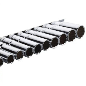 Довгі головки 1/2" 78 мм, комплект 11шт BOXO. Photo 3