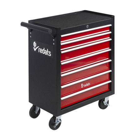 Візок для майстерні з інструментами REDATS 7 ящиків COMPACT Black