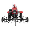 Мотоблок WEIMA DELUXE WM1100FE - 6 Diff з капотом і фарою (бензин 16 к.с., ел.старт., КПП 4+2 скор, 5,00-12)