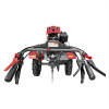 Мотоблок WEIMA DELUXE WM1100FE - 6 Diff з капотом і фарою (бензин 16 к.с., ел.старт., КПП 4+2 скор, 5,00-12)
