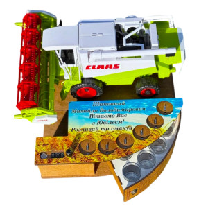 Деспенсер алкоголя "Комбайн" CLAAS-MAXI под 6 рюмок (комбайнер)