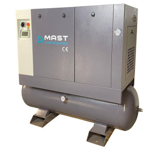Гвинтовий компресор Mast LZN-8 COMBO inverter (осушувач + ресивер 300 л, двигун на постійних магнітах)