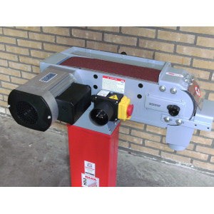 Стрічкова шліфувальна машина по металу Holzmann MSM 100L. Photo 2