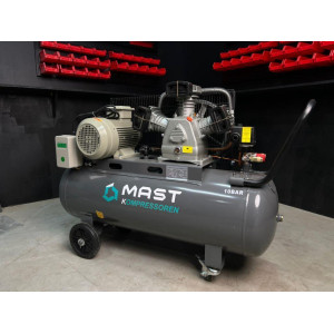 Поршневой компрессор MAST TA65/100L 400V PRO. Photo 2