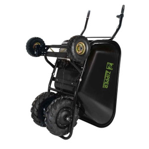 Аккумуляторная тачка Zipper ZI-EWB300-160L. Photo 3