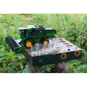 Автоматичний наливатор алкоголю “Комбайн John Deere” (Джон Дір) на 4, 5 або 6 чарок