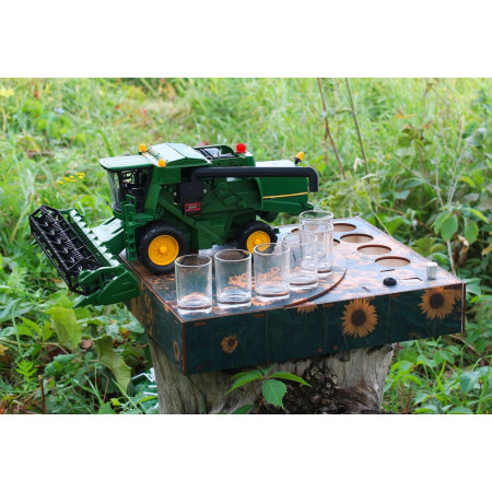 Автоматичний наливатор алкоголю "Комбайн John Deere" (Джон Дір) на 4, 5 або 6 чарок
