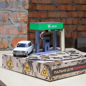Автоматичний наливатор алкоголю АЗС на 5 чарок (заправна станція). Photo 2