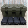 Експедиційна скринька 70х40х35 см 60 л з MOLLE-органайзером