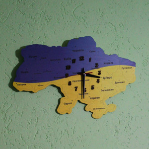 Настінний годинник, годинник "Україна", УФ-друк. Photo 3