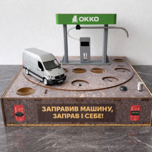 Наливатор алкоголю АЗС на 4, 5 або 7 чарок + фура з цистерною. Photo 3