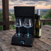 Автоматичний наливатор для вина «Wine Master»: Електронний диспенсер з келихами