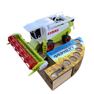 Алкогольний наливатор Комбайн (Комбайнер) CLAAS MAXI на 6 чарок