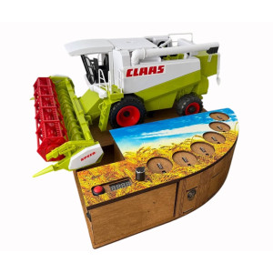 Алкогольний наливатор "Комбайн" CLAAS-MAXI під 6 чарок (комбайн)