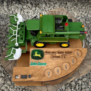 Диспенсер алкоголю "Комбайн John Deere" на 5 чарок (наливатор алкоголю, алоконаватор). Photo 2