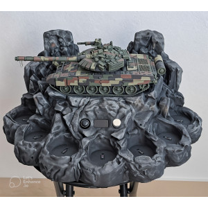 Диспенсер алкоголю Танк Т-72 Premium на 7 чарок (автоматичний наливатор алкоголю). Photo 3