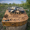 Алкогольний наливатор ТАНК на 5-6 чарок - оригінальний розлив напоїв.