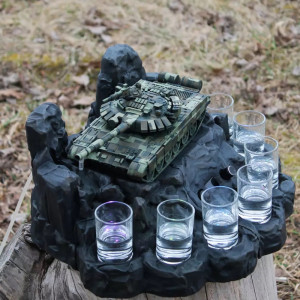 Алкогольний наливатор «Танк Premium» на 7 чарок — автоматичний дозатор для напоїв. Photo 2