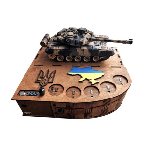 Наливатор алкоголю ТАНК під 5 чарок з акумулятором (алкогольний наливатор)